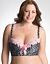 Heart print demi bra by Cacique