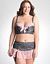 Heart print demi bra by Cacique