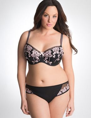 Floral Embroidered Bra & Panty
