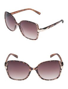 Rhinestone animal print sunglasses by Lane Bryant