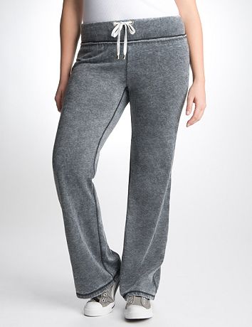 Full Figure Fleece Pant by Seven7