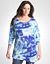 Plus Size Tie Dye Tunic by Seven7