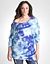 Plus Size Tie Dye Tunic by Seven7