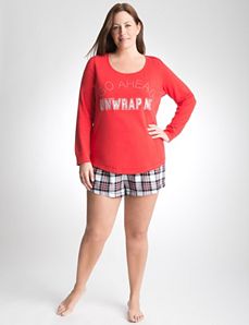 Full Figure 3 Piece PJ Set by Cacique