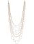 Nested goldtone chain necklace by Lane Bryant