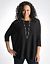 Full Figure Boxy shimmer top