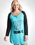 Plus Size Sequin Sleep Shirt by Cacique