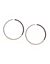 Tri-tone hoop earrings by Lane Bryant