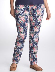 Plus Size Floral Skinny Jean by Seven7