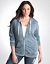 Full Figure Fleece Hoodie by Seven7