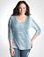 Plus Size 3/4 sleeve tie dye tee by Seven7