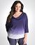 Plus Size Drape Neck Top by Seven7