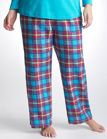 Plus Size Plaid Sleep Pant by Cacique