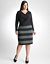 Plus Size Striped Skirt Dress by Lane Bryant