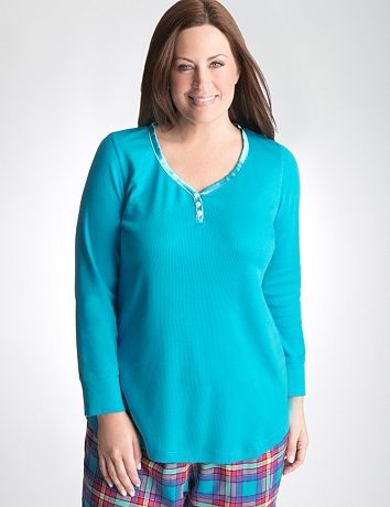 Plus Size Thermal Top by Cacique