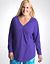 Plus Size Long Sleeve Sleep Tee by Cacique