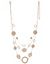 Goldtone illusion necklace by Lane Bryant