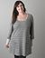Striped sweater tunic by Lane Bryant