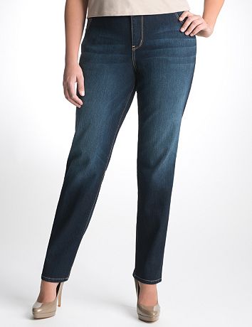 Indigo skinny jean by Lane Bryant