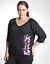 Blurred floral tee by Reebok