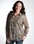 Plus Size Mixed print button front shirt by Lane Bryant