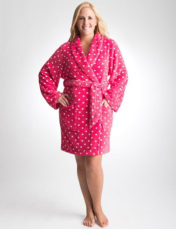 Full Figure Plush Robe by Cacique