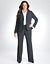 Full Figure Pinstripe Suit Jacket by Lane Bryant