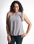 Full Figure Sequin One Shoulder Top by Lane Bryant