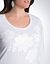 Plus Size Sequin Floral Tee by Seven7