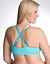 Stripe & solid reversible plunge bra