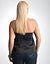 Embellished satin bustier by Lane Bryant