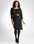 Plus Size Asymmetric Dolman Dress by Lane Bryant