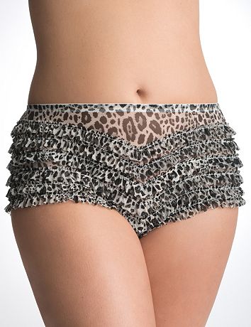 Plus Size Ruffled Panty by Cacique