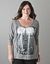Full Figure NYC Sequin Tee by Lane Bryant