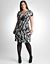 Plus Size Embellished Print Dress by Lane Bryant