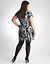 Plus Size Embellished Print Dress by Lane Bryant