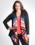 Full figure Striped Open Cardigan by Lane Bryant