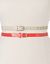 Plus Size Perforated skinny belt duo by Lane Bryant