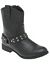 Wide width moto ankle boot by Lane Bryant