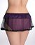 Plus size dot lace garter skirt