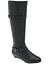 Wide calf wedge boot by Lane Bryant