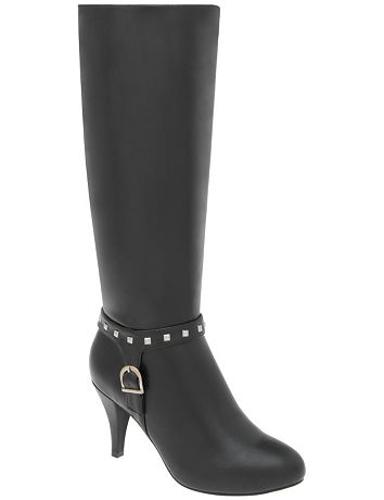 Wide Calf Harness Boot by Lane Bryant