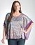 Plus Size Paisley Square Top by Lane Bryant