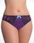 Lace overlay tanga panty