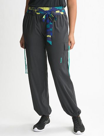 Plus Size Dance Woven Cargo Pant by Reebok