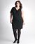 Plus Size One Sleeve Dress by Lane Bryant