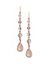 Dusted linear bead earrings by Lane Bryant