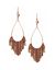 Chain accent teardrop earrings by Lane Bryant