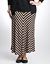 Full Figure Chevron Skirt by Lane Bryant