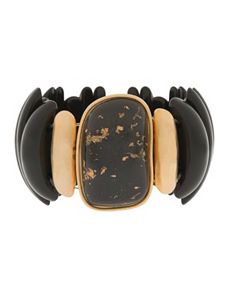 Black & Goldtone Bracelet by Lane Bryant